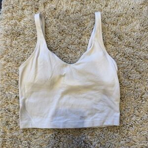lululemon athletica White Tank Top